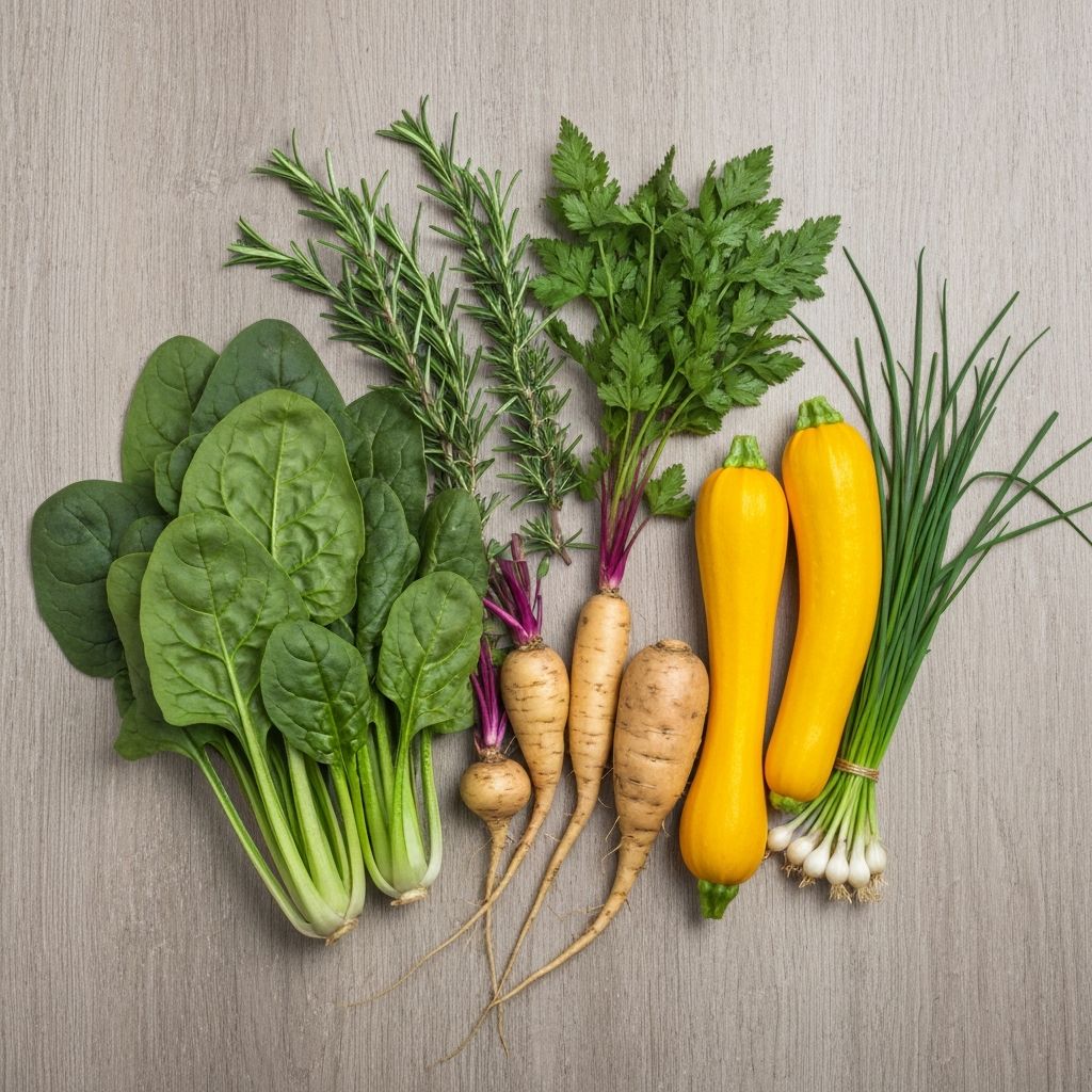 Fresh organic vegetables from alpine regions